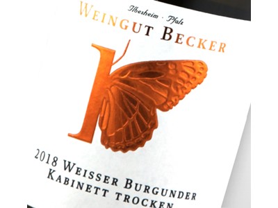 Becker 2020 Weisser Burgunder Kabinett