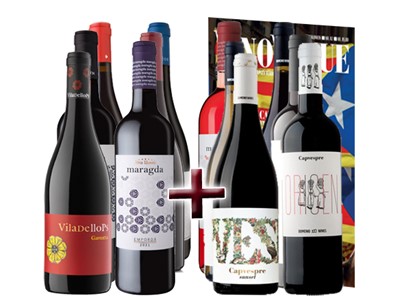Alle 12 vine fra Catalonien